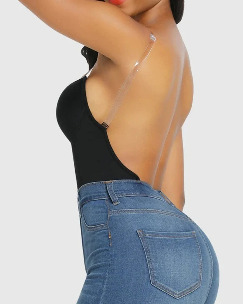 AirSculpt Trägerloser U Plunge Tanga-Bodysuit - bodysuit