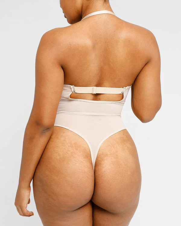 AirSculpt Deep Plunge String-Bodysuit mit tiefem Rücken 2