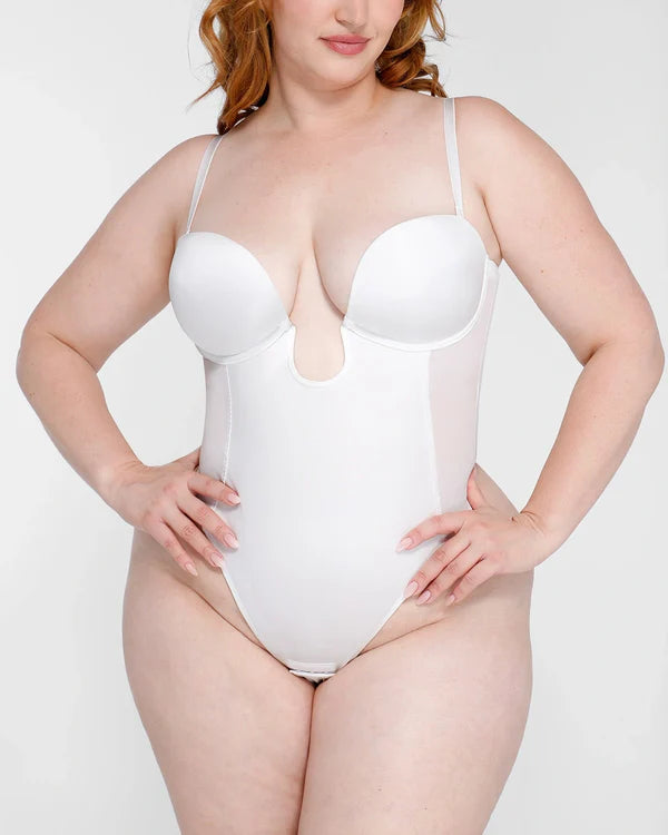 AirSculpt Deep Plunge String-Bodysuit mit tiefem Rücken 2