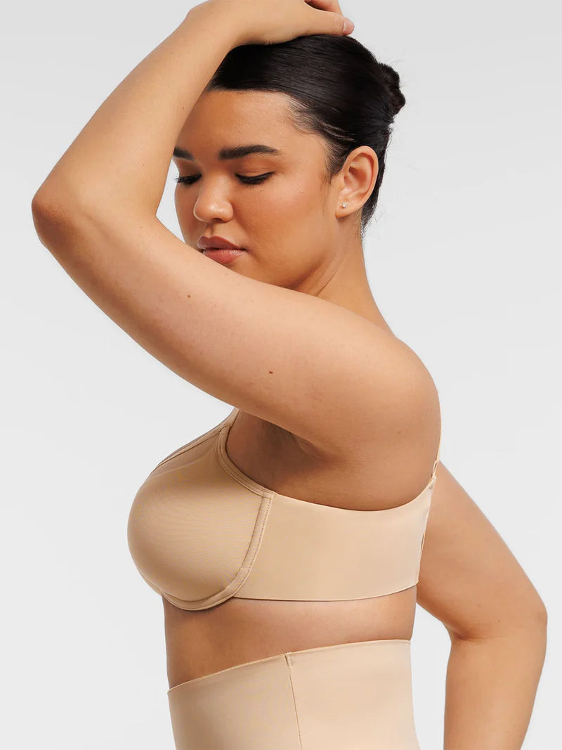 Bügelfreier BH AirSculpt Sheer Mesh Full Coverage Unpadded Underwire Bra 4