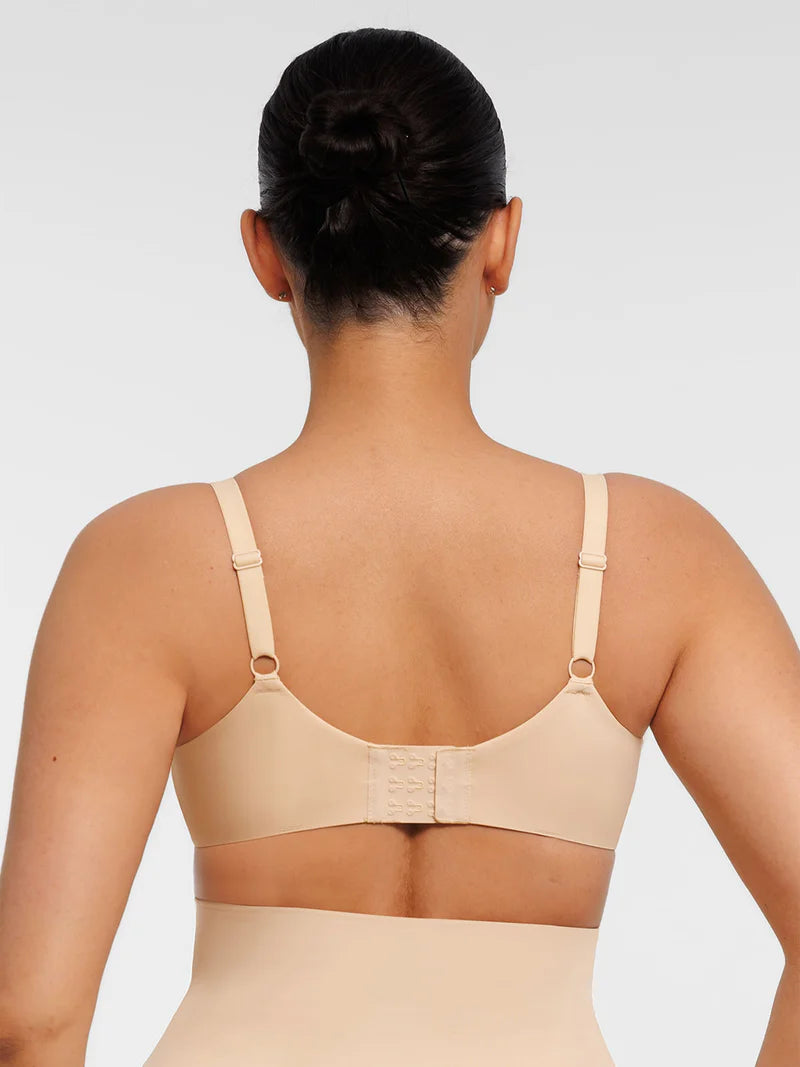 Bügelfreier BH AirSculpt Sheer Mesh Full Coverage Unpadded Underwire Bra 4